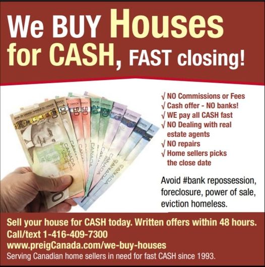 Canadian Cash Home buyers
